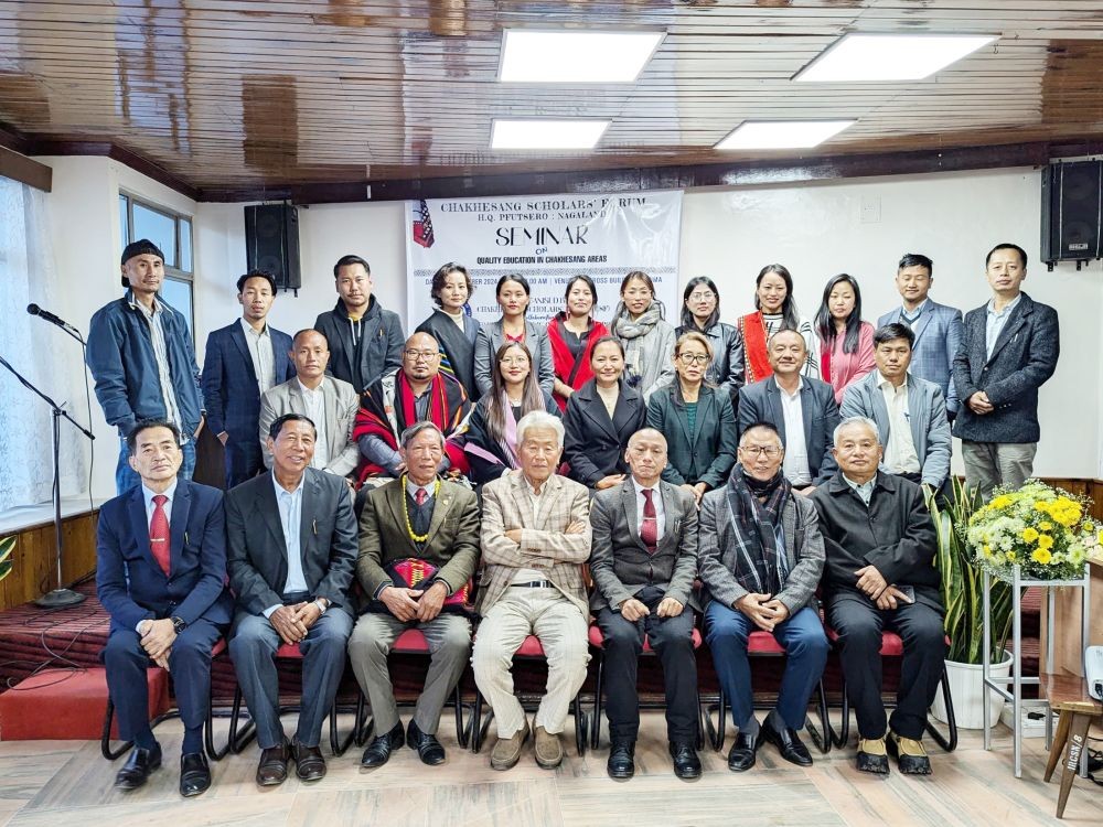 Participants and resource persons at the seminar on quality education, held at Red Cross Building, Kohima on November 16.